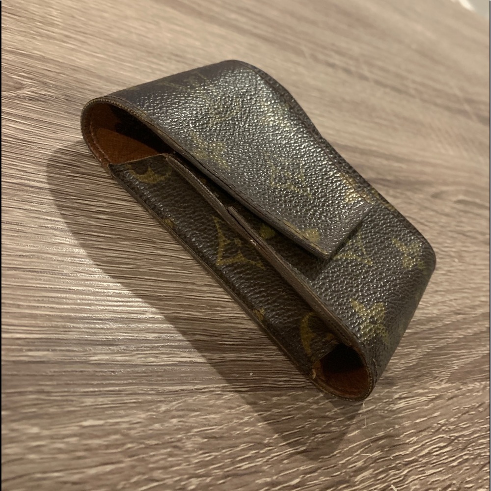 Louis Vuitton Brown Cigarette Case Walle